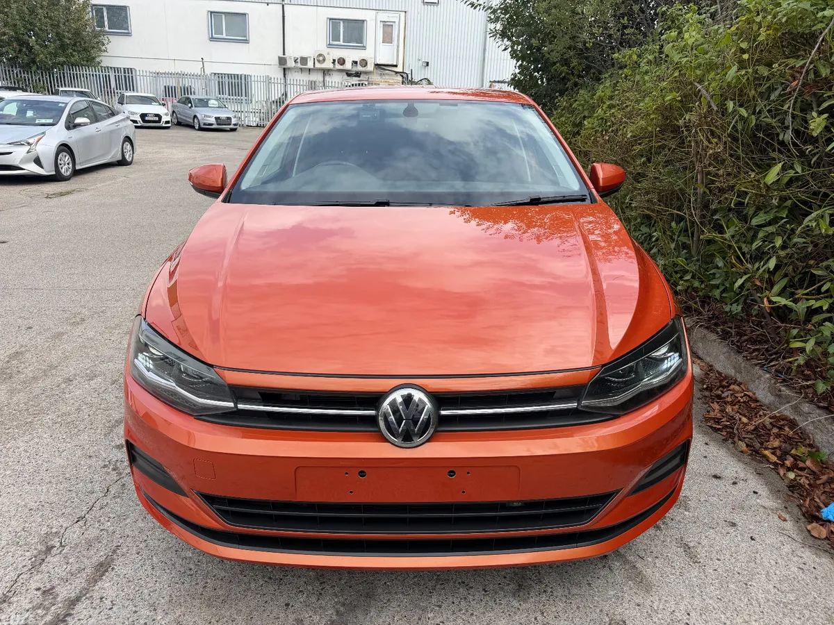 Volkswagen Polo Hatchback, Petrol, 2019, Orange