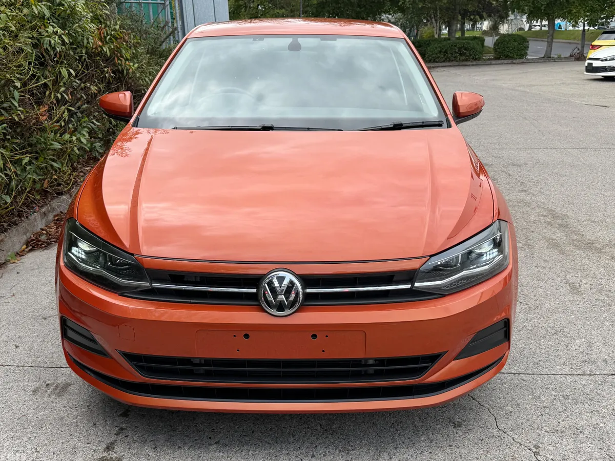 Volkswagen Polo Hatchback, Petrol, 2019, Orange
