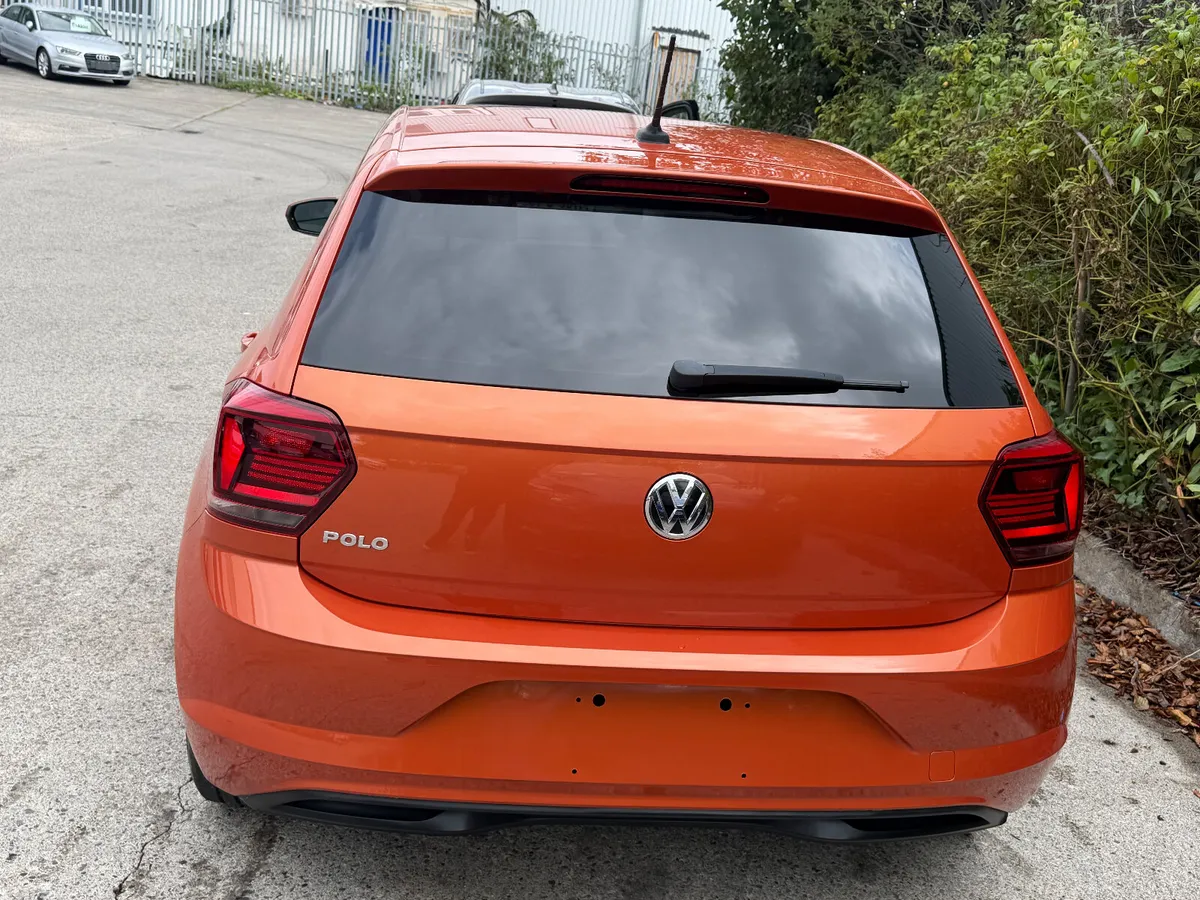 Volkswagen Polo Hatchback, Petrol, 2019, Orange