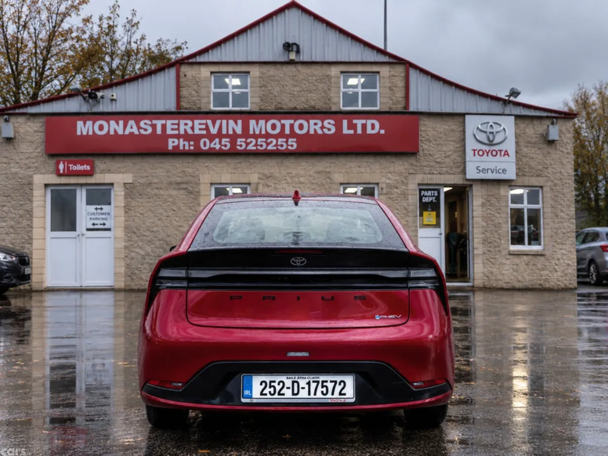 Toyota Prius Hatchback, Petrol Plug-in Hybrid, 2025, Red