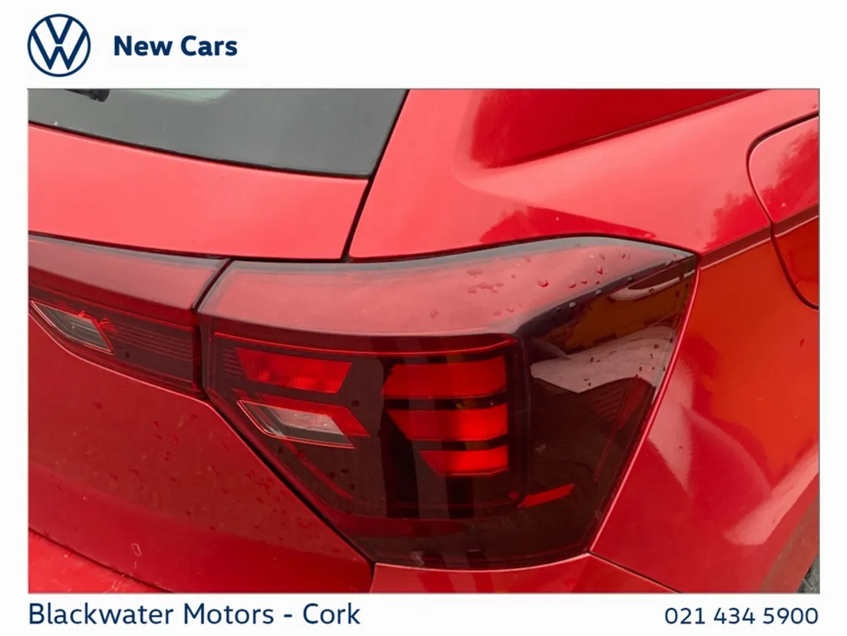 Volkswagen Polo Hatchback, Petrol, 2022, Red