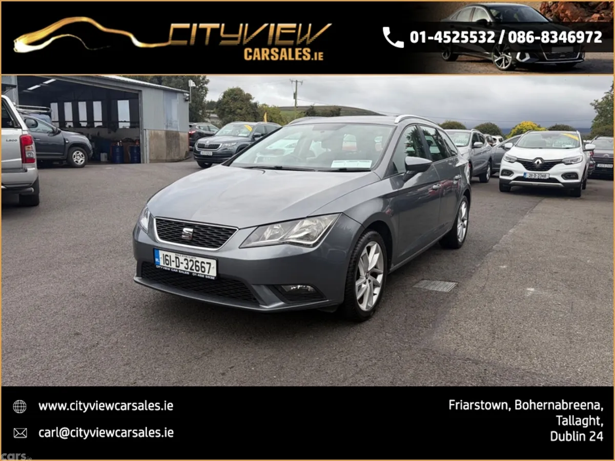 SEAT Leon Hatchback, Diesel, 2016, Grey