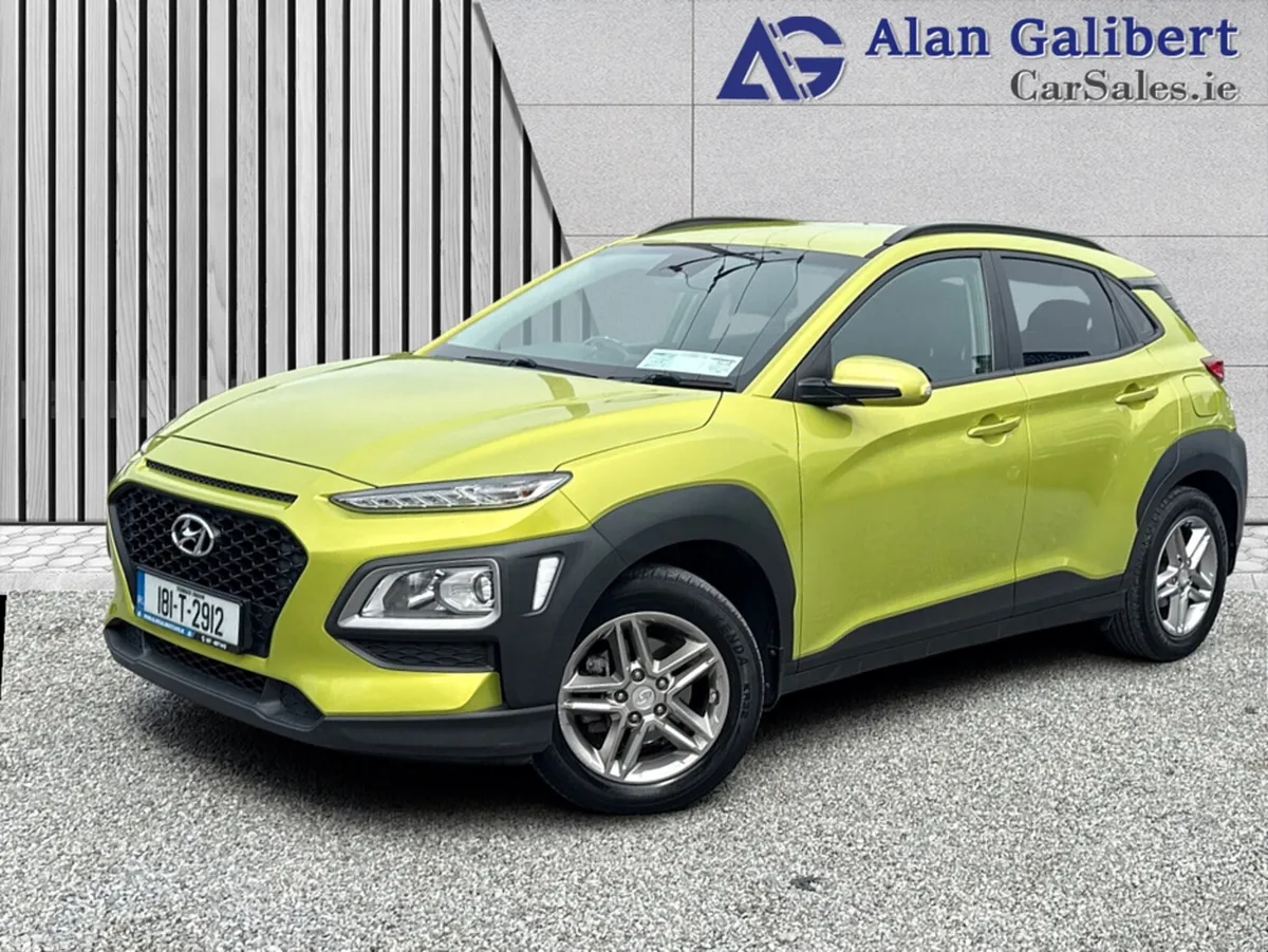 Hyundai KONA MPV, Petrol, 2018, Green