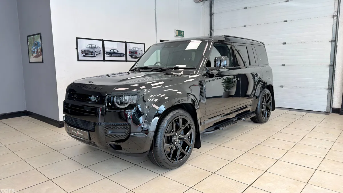 Land Rover Defender SUV, Petrol Hybrid, 2023, Black
