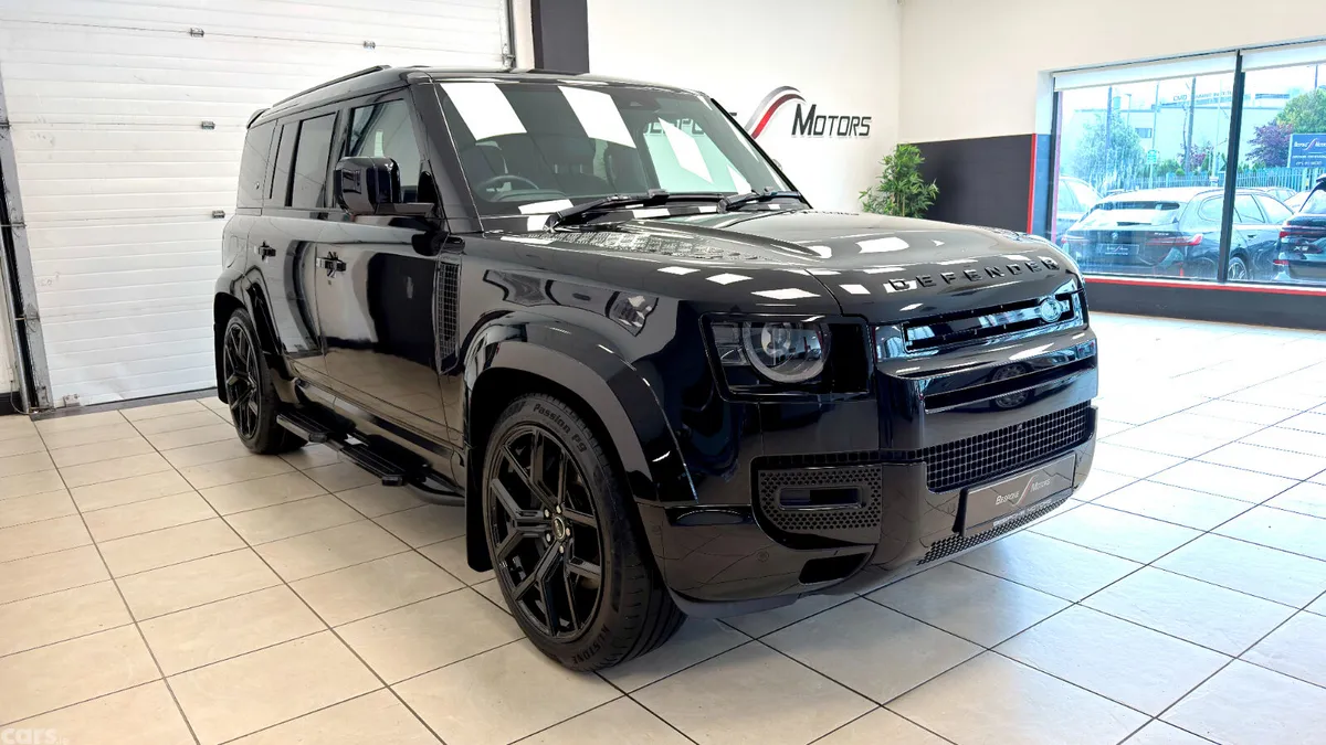 Land Rover Defender SUV, Petrol Hybrid, 2023, Black