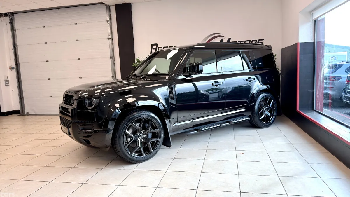 Land Rover Defender SUV, Petrol Hybrid, 2023, Black