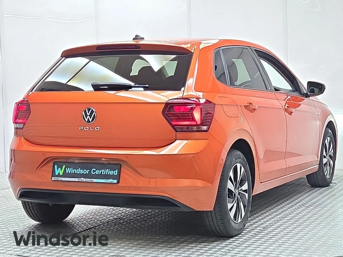 Volkswagen Polo Hatchback, Petrol, 2021, Orange