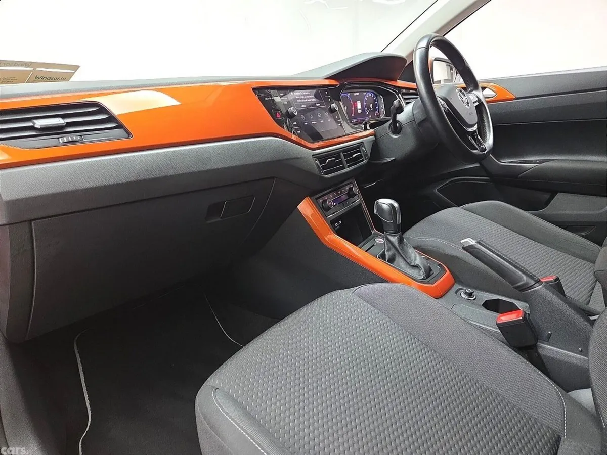 Volkswagen Polo Hatchback, Petrol, 2021, Orange