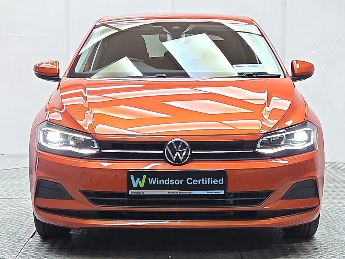 Volkswagen Polo Hatchback, Petrol, 2021, Orange