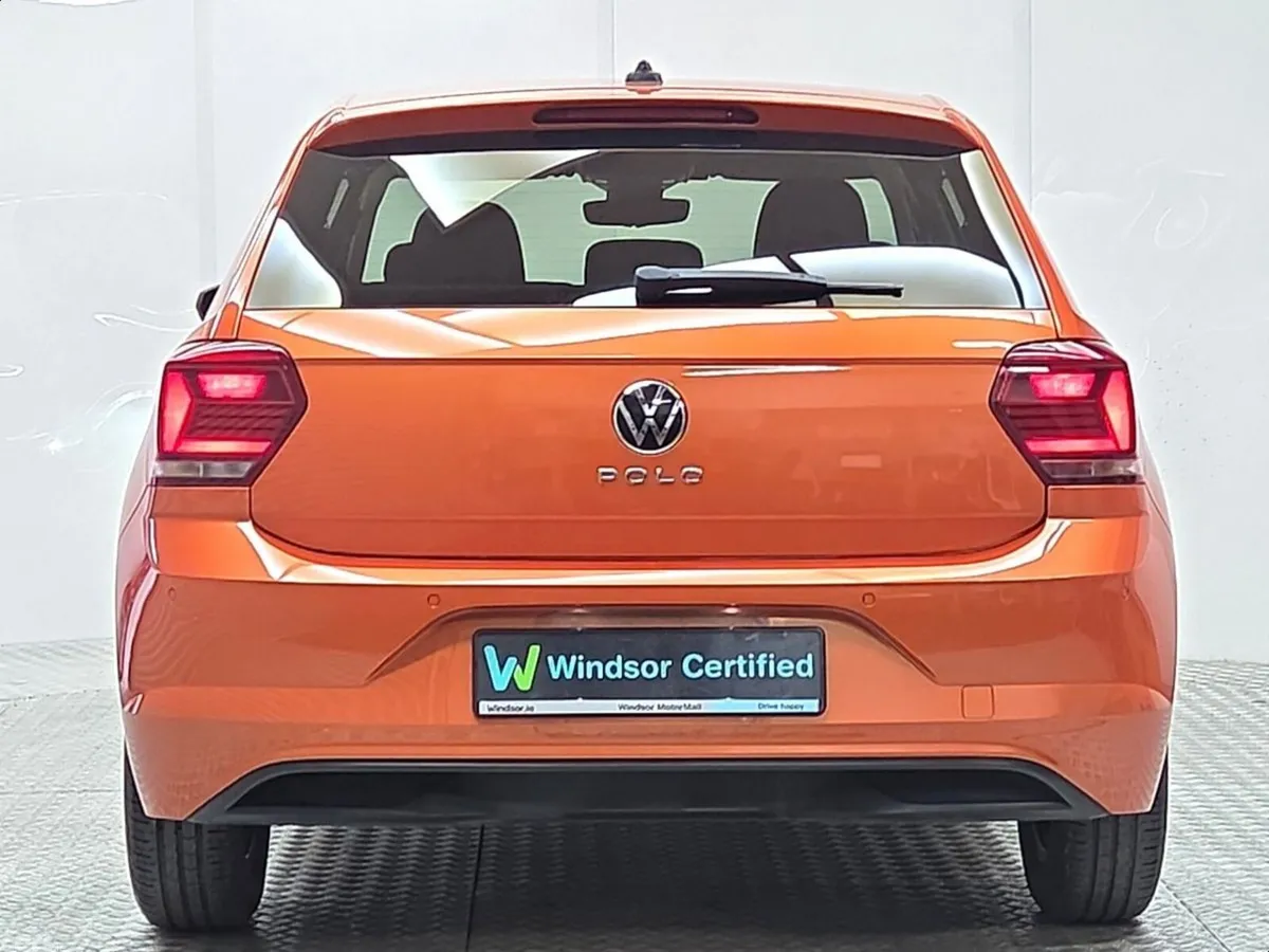 Volkswagen Polo Hatchback, Petrol, 2021, Orange