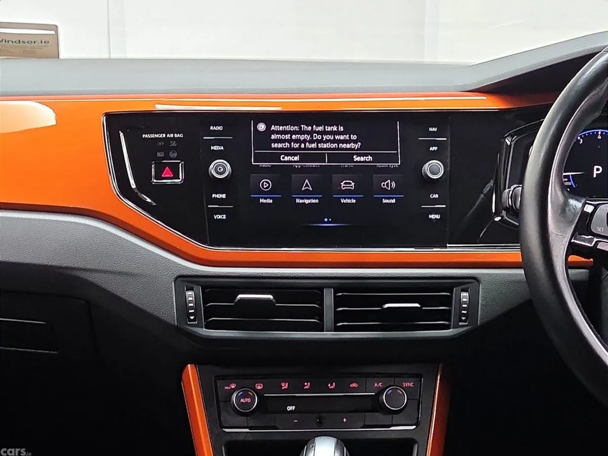Volkswagen Polo Hatchback, Petrol, 2021, Orange