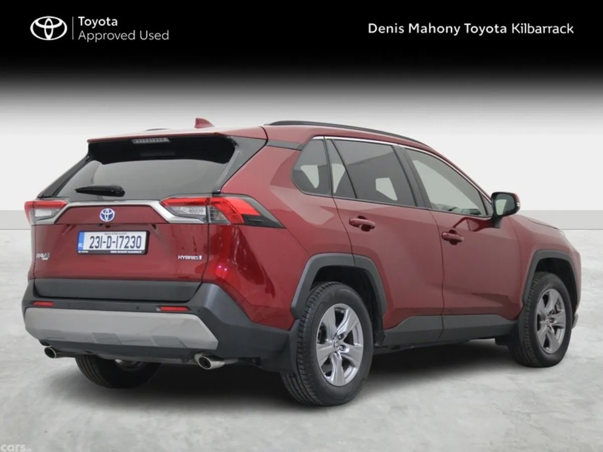 Toyota RAV4 SUV, Petrol Hybrid, 2023, Red