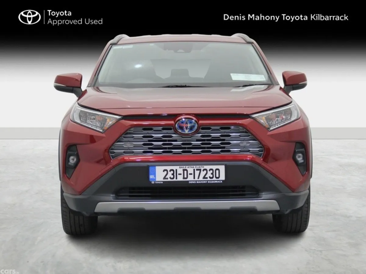 Toyota RAV4 SUV, Petrol Hybrid, 2023, Red