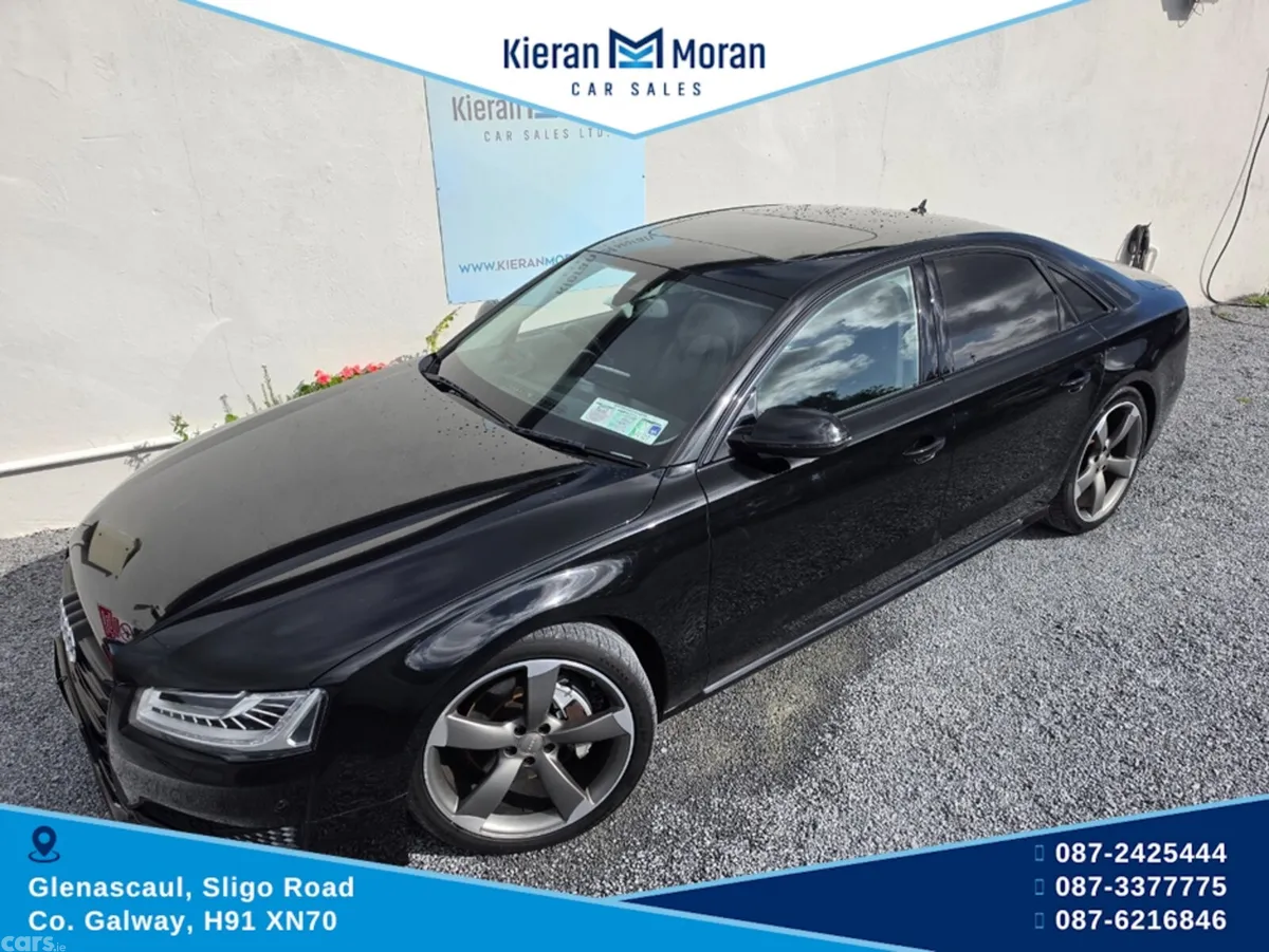 Audi A8 Saloon, Diesel, 2017, Black