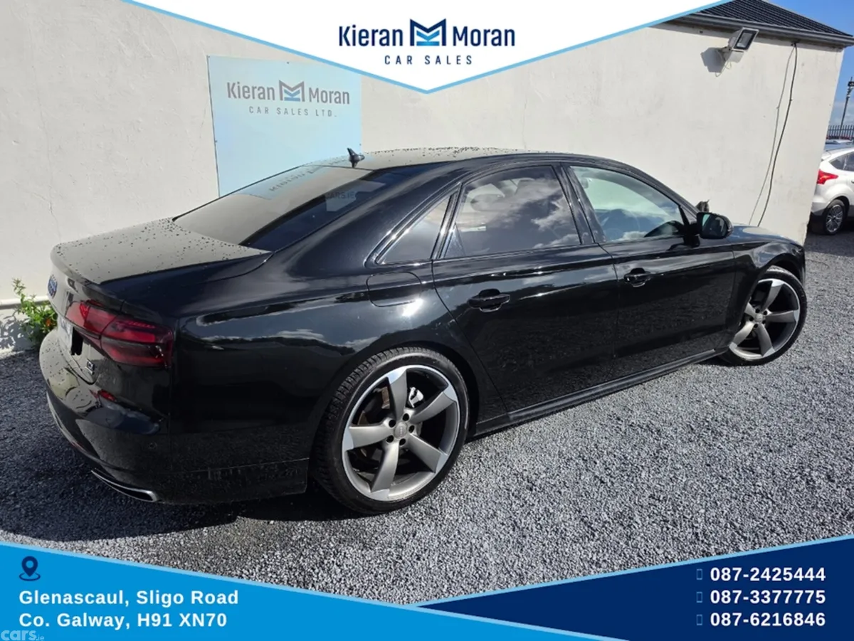 Audi A8 Saloon, Diesel, 2017, Black