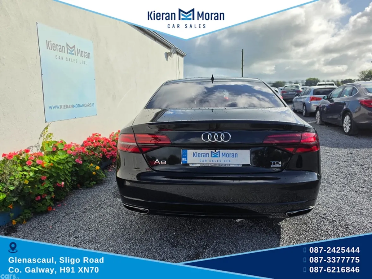 Audi A8 Saloon, Diesel, 2017, Black