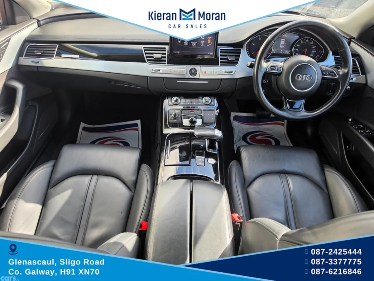 Audi A8 Saloon, Diesel, 2017, Black