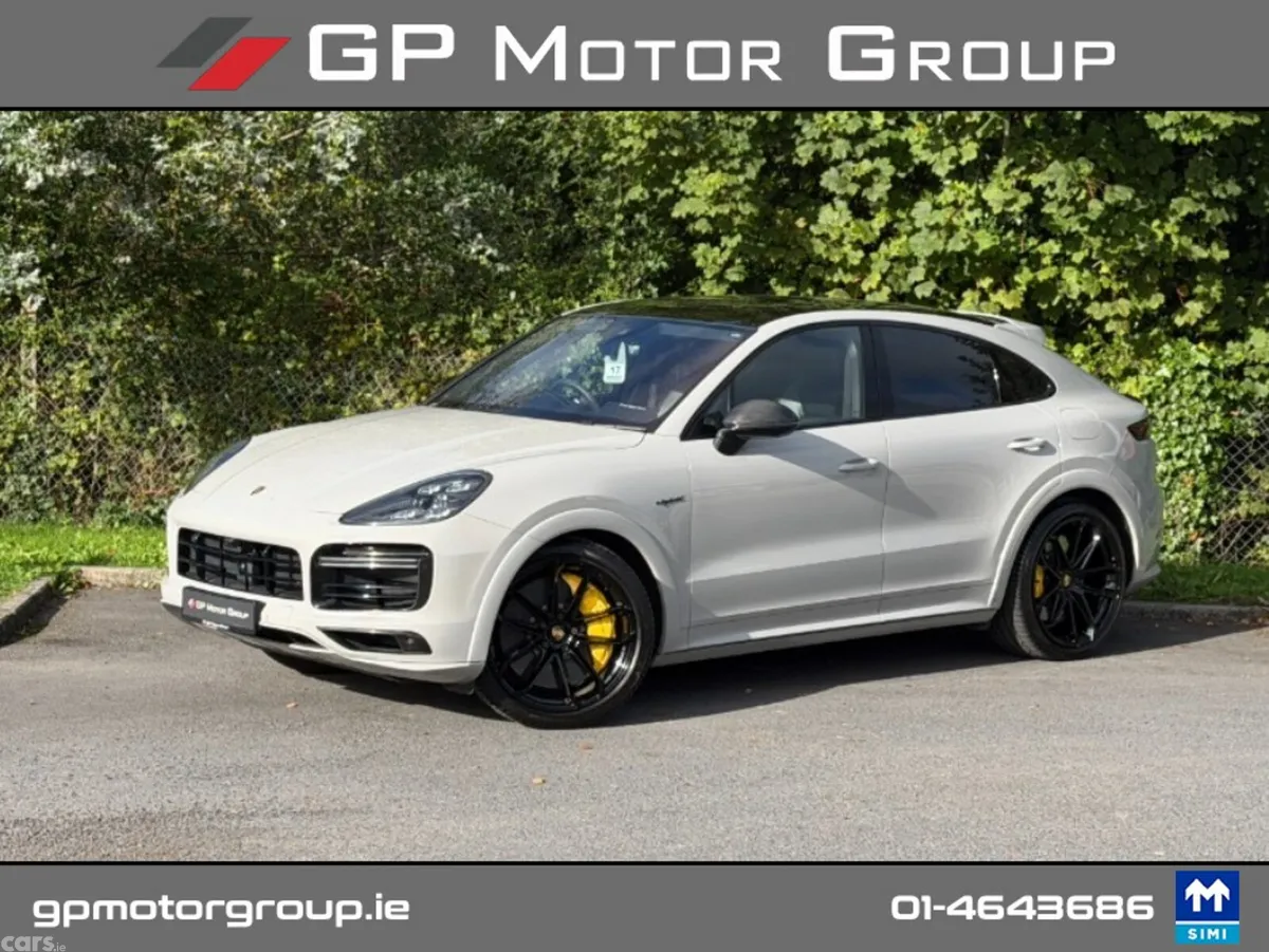 Porsche Cayenne Coupe, Petrol Plug-in Hybrid, 2020, Grey
