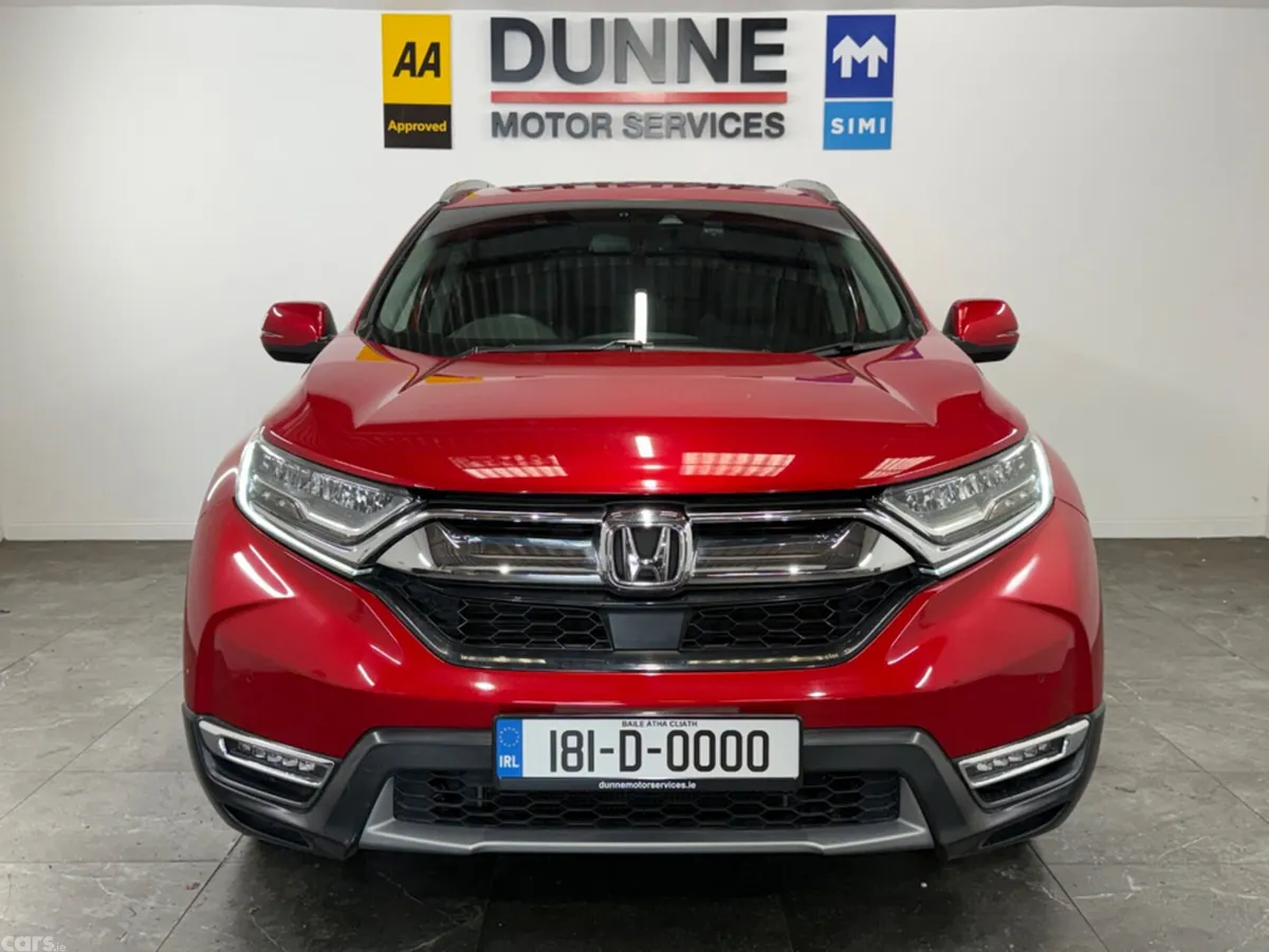 Honda CR-V Hatchback, Petrol Hybrid, 2018, Red