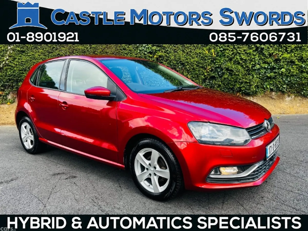Volkswagen Polo Hatchback, Petrol, 2017, Red