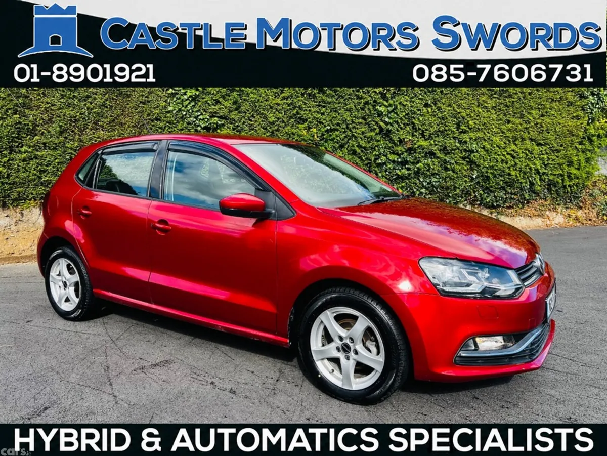 Volkswagen Polo Hatchback, Petrol, 2016, Red