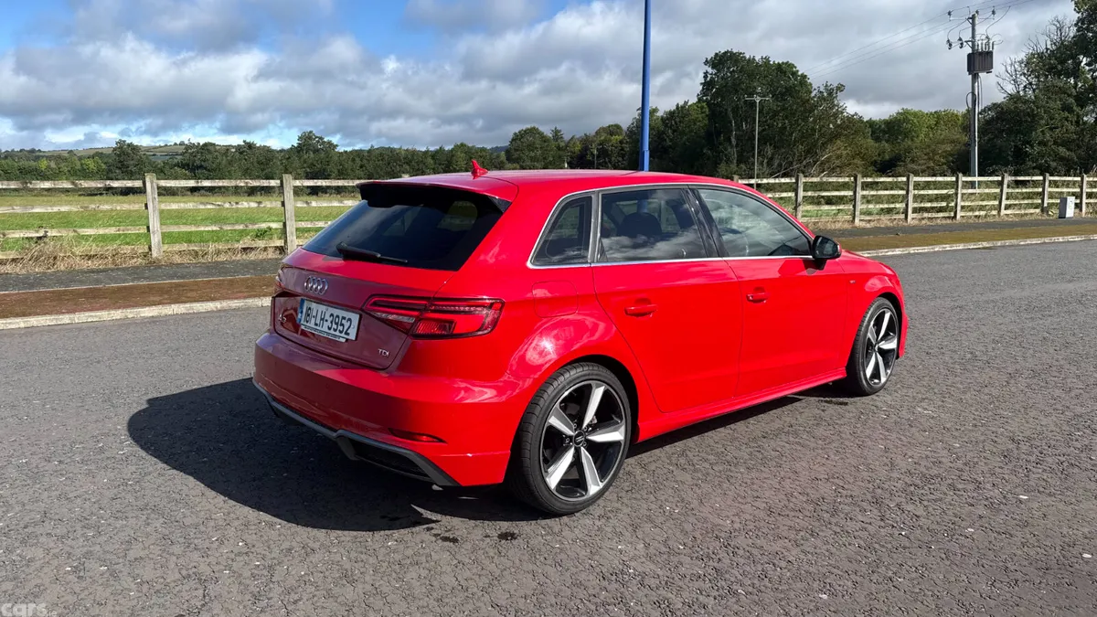 Audi A3 Hatchback, Diesel, 2018, Red