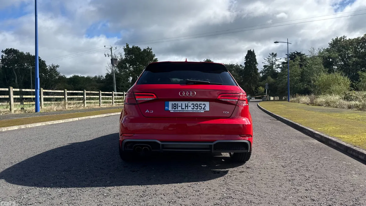 Audi A3 Hatchback, Diesel, 2018, Red