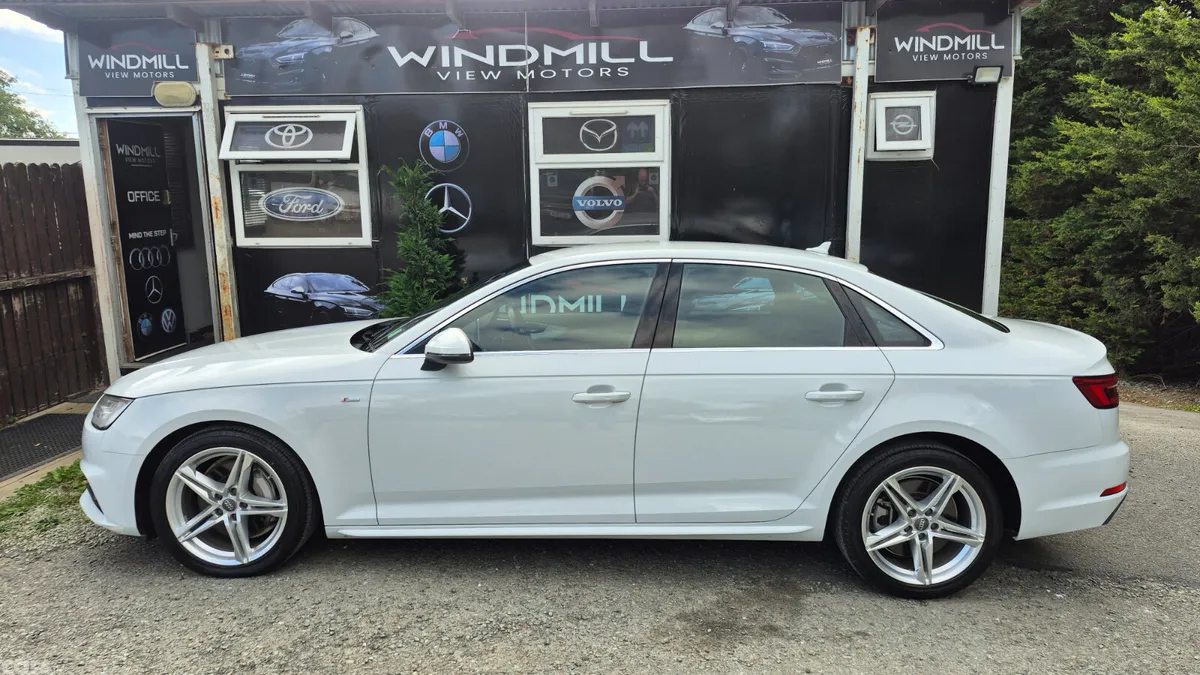 Audi A4 Saloon, Petrol, 2017, White