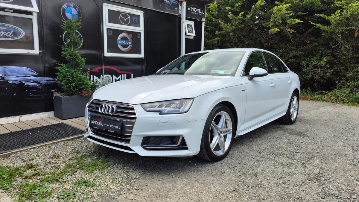 Audi A4 Saloon, Petrol, 2017, White