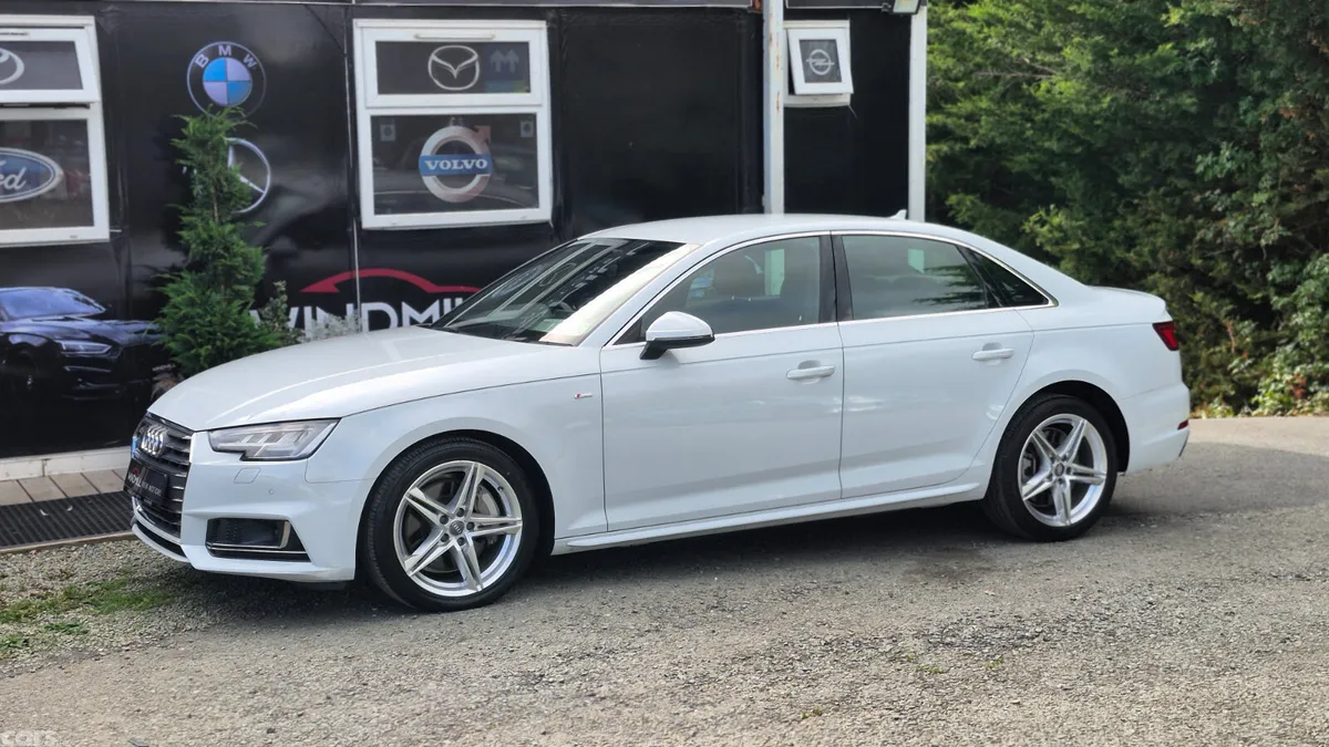 Audi A4 Saloon, Petrol, 2017, White