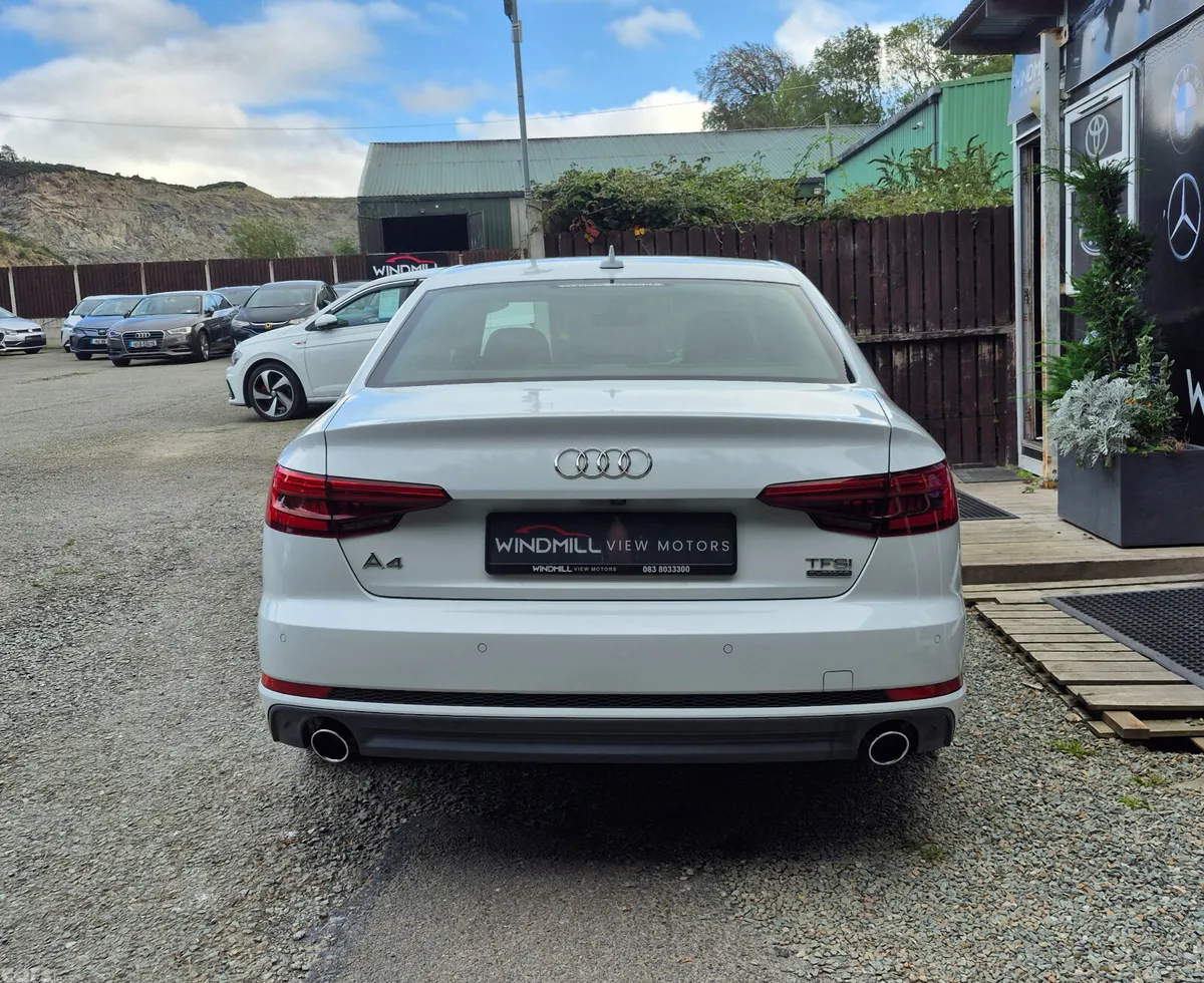 Audi A4 Saloon, Petrol, 2017, White