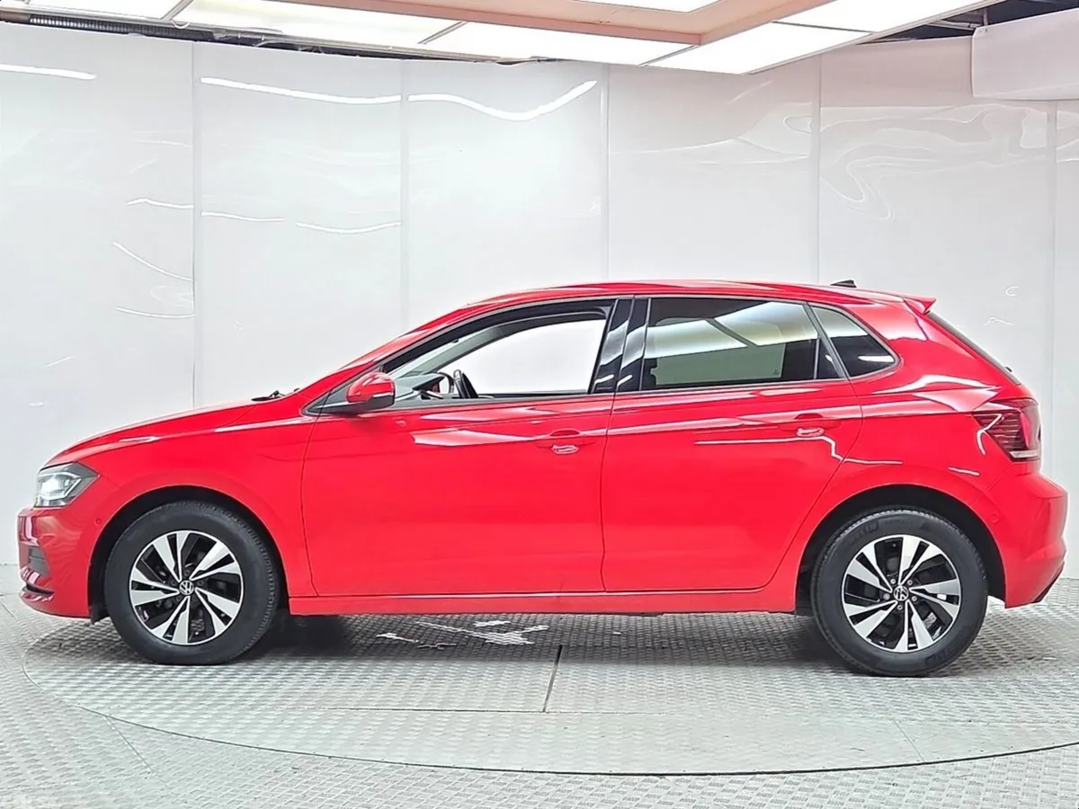 Volkswagen Polo Hatchback, Petrol, 2021, Red
