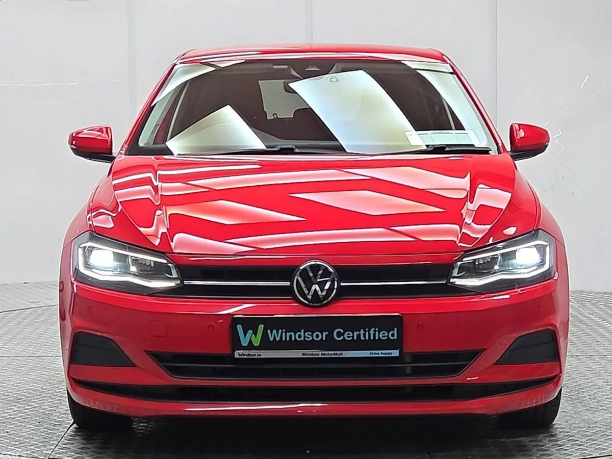 Volkswagen Polo Hatchback, Petrol, 2021, Red