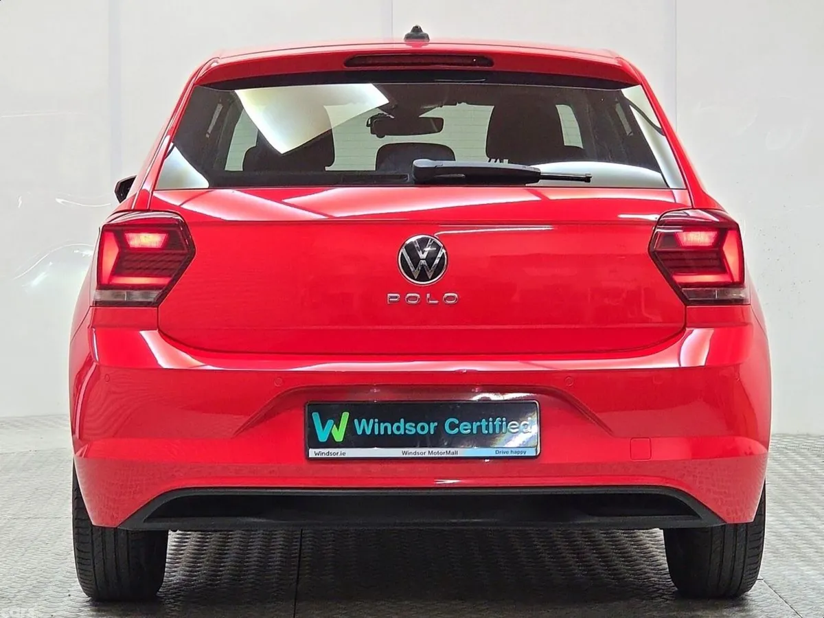 Volkswagen Polo Hatchback, Petrol, 2021, Red