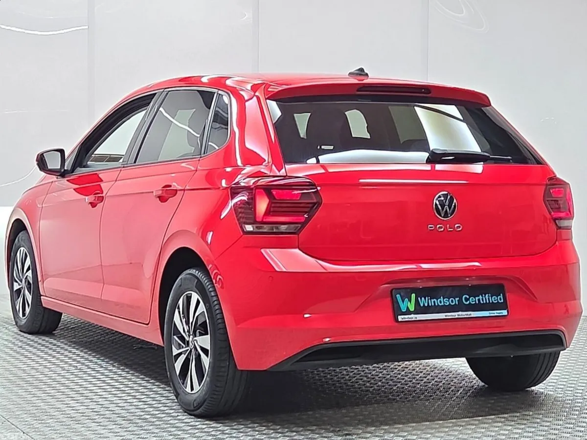 Volkswagen Polo Hatchback, Petrol, 2021, Red