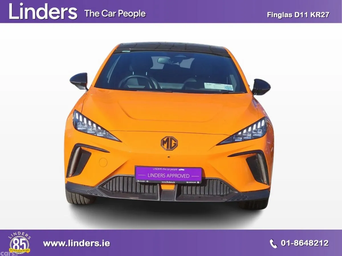 MG MG4 Hatchback, Electric, 2023, Orange
