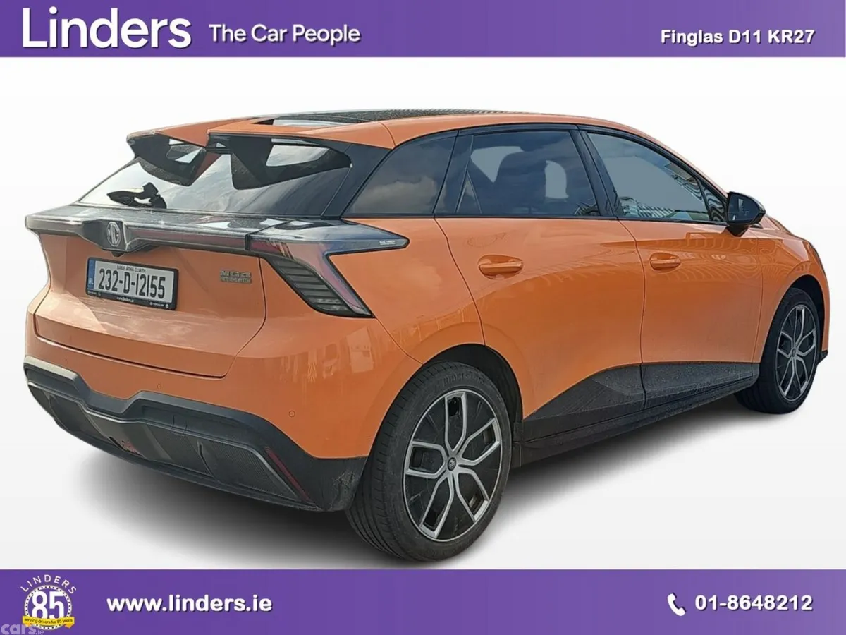 MG MG4 Hatchback, Electric, 2023, Orange