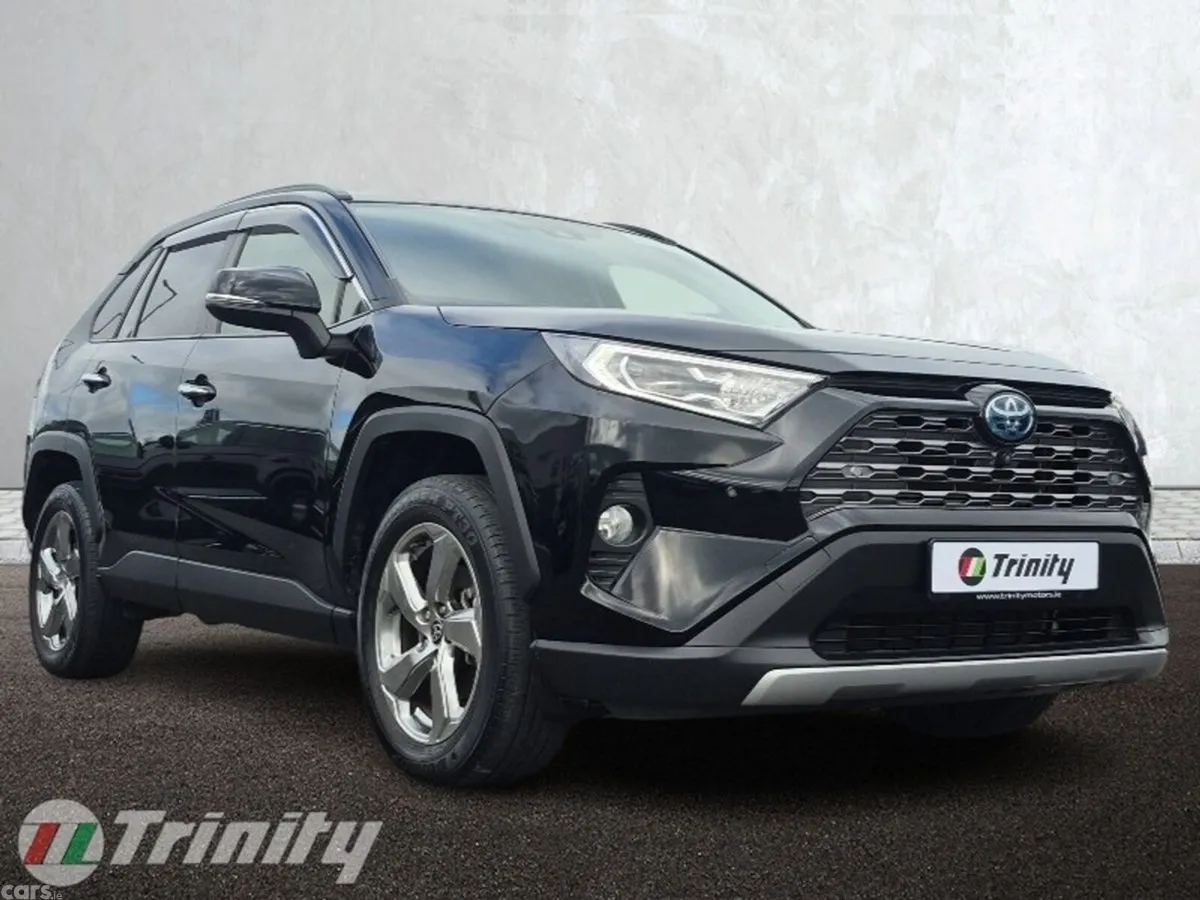 Toyota RAV4 SUV, Petrol Hybrid, 2021, Black