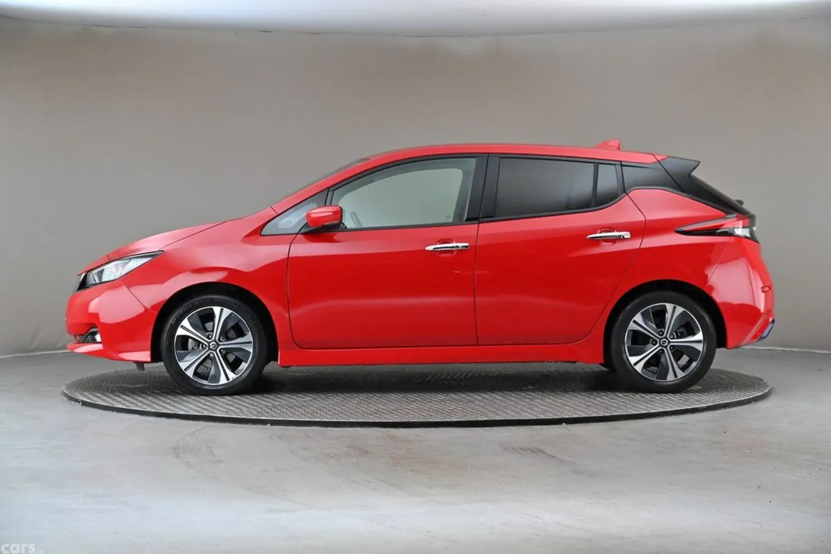 Nissan Leaf Hatchback, Electric, 2021, Red