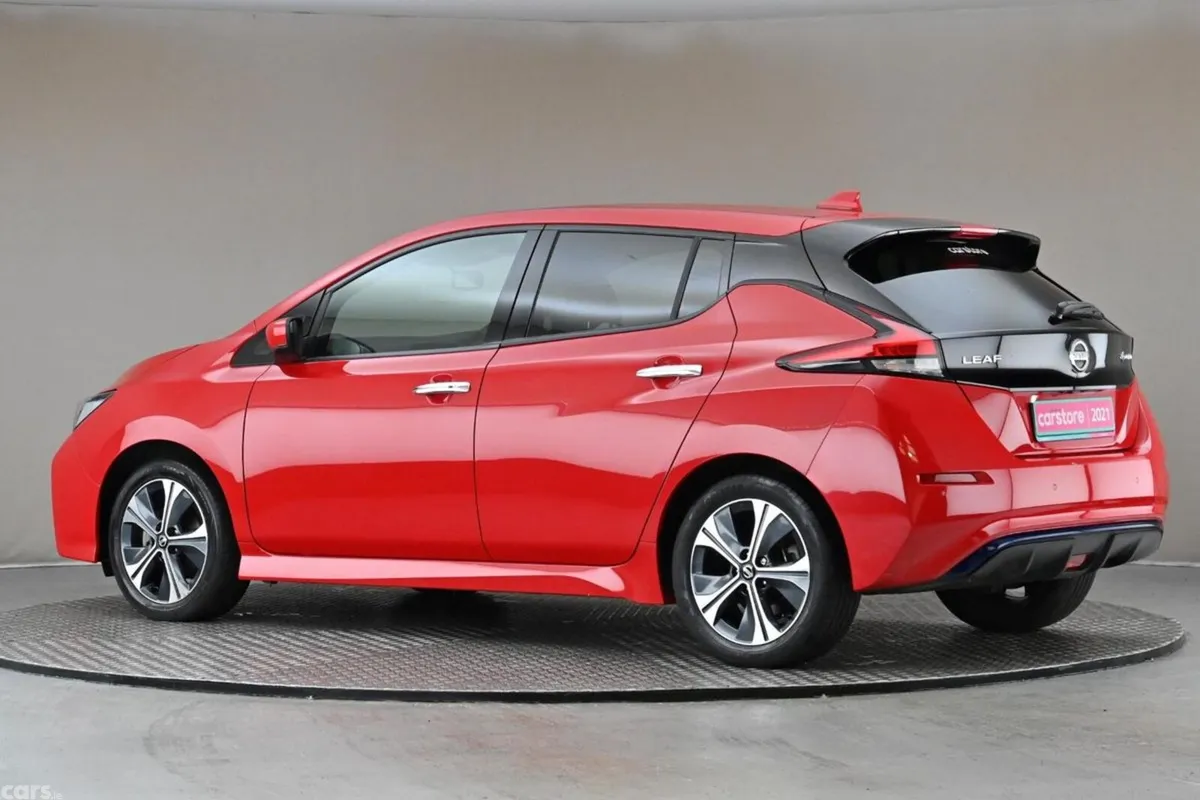 Nissan Leaf Hatchback, Electric, 2021, Red