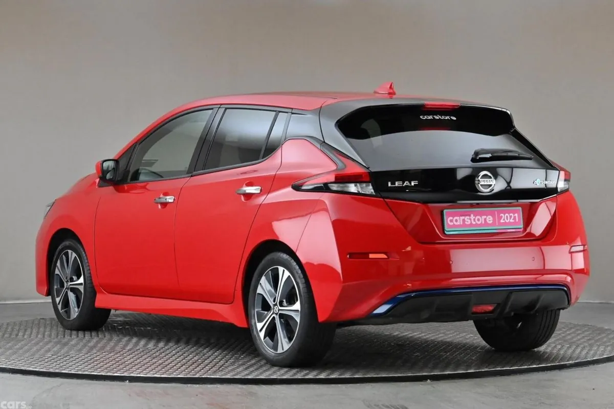 Nissan Leaf Hatchback, Electric, 2021, Red