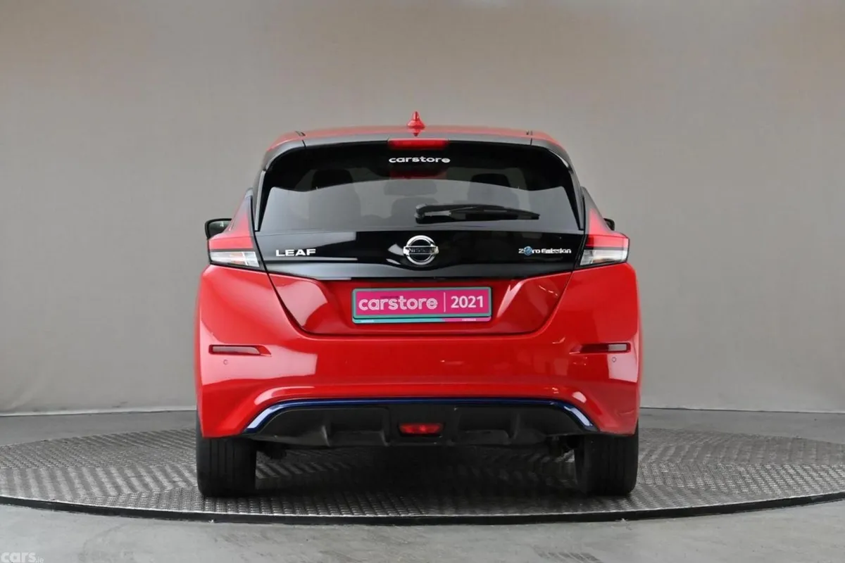 Nissan Leaf Hatchback, Electric, 2021, Red