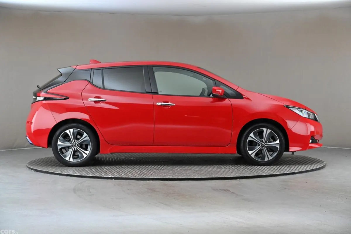 Nissan Leaf Hatchback, Electric, 2021, Red