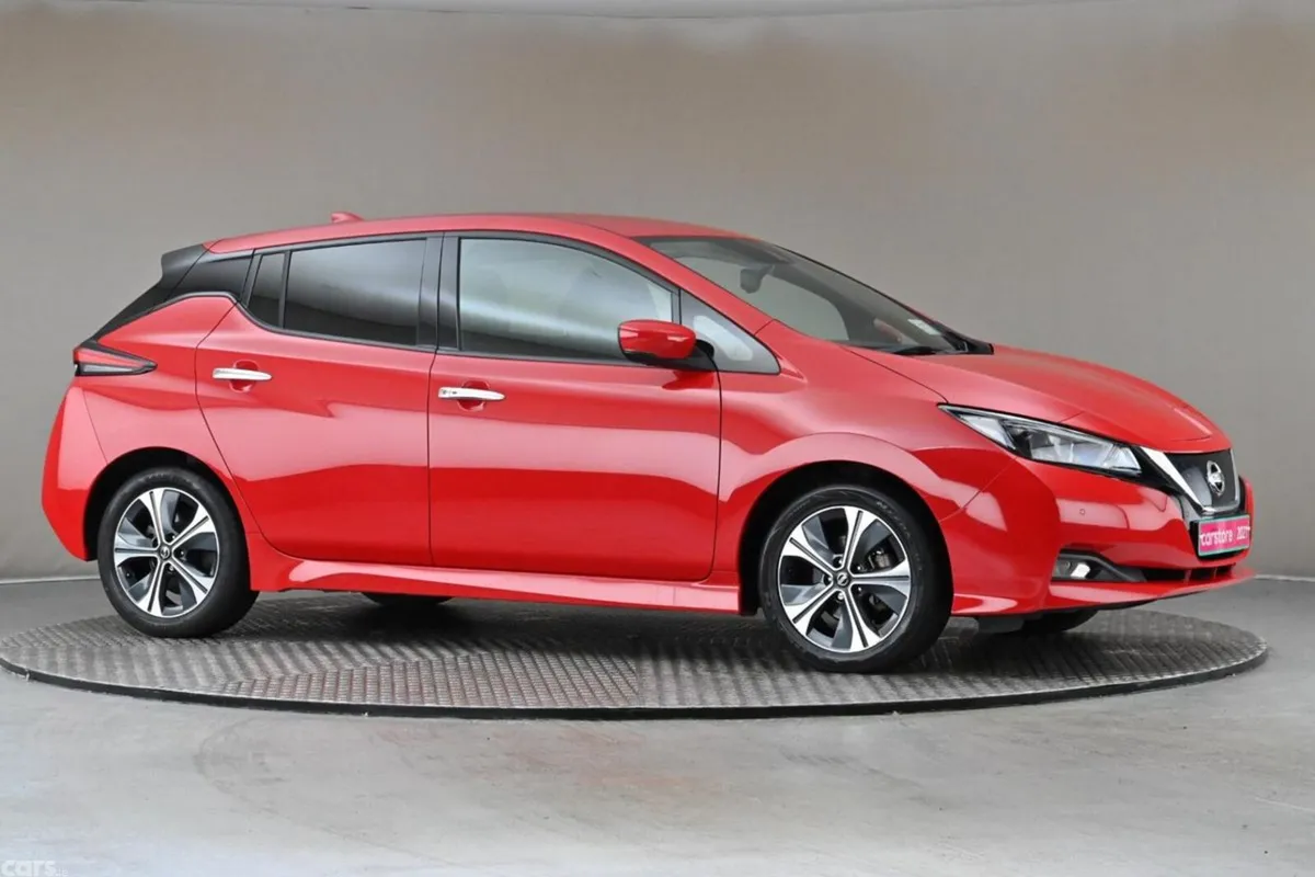 Nissan Leaf Hatchback, Electric, 2021, Red