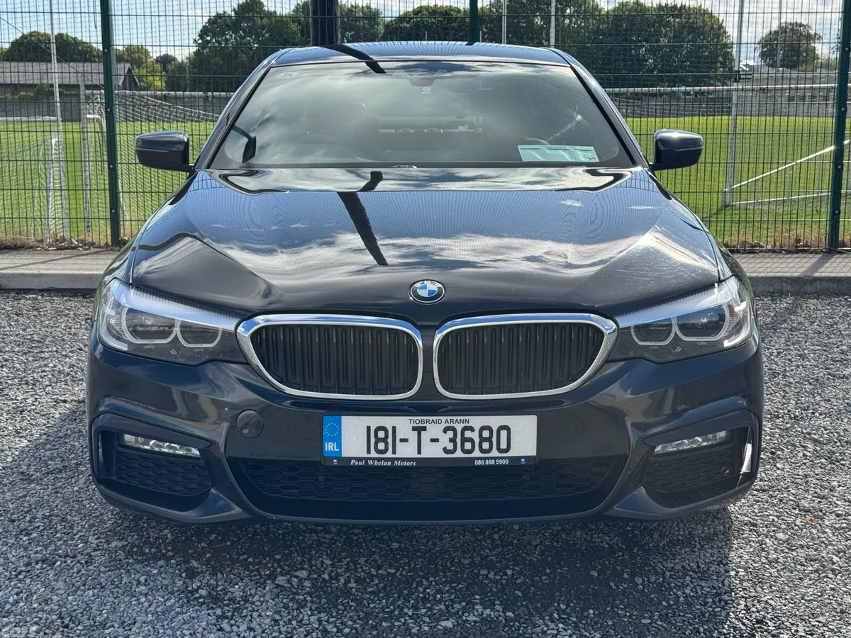 BMW 5-Series Saloon, Diesel, 2018, Black