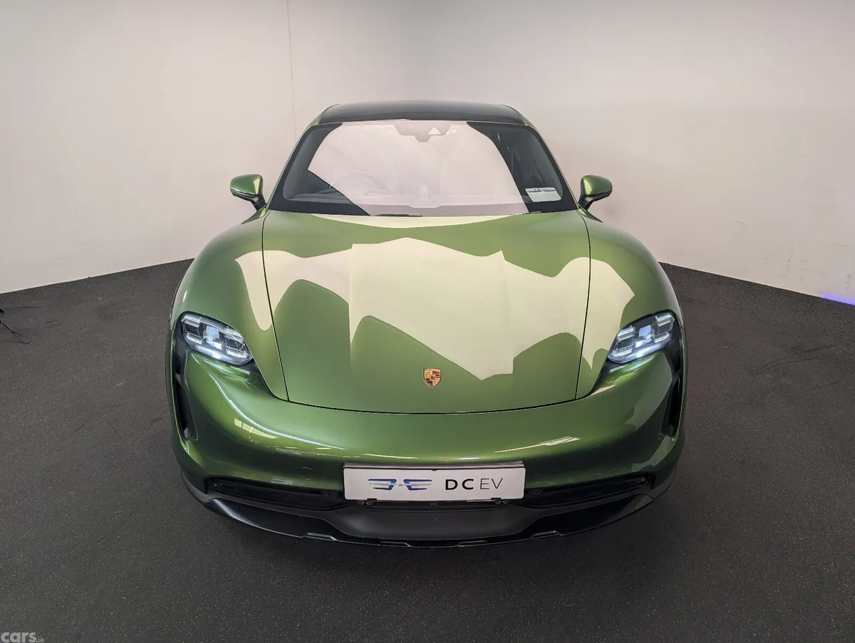 Porsche Taycan Estate, Electric, 2022, Green