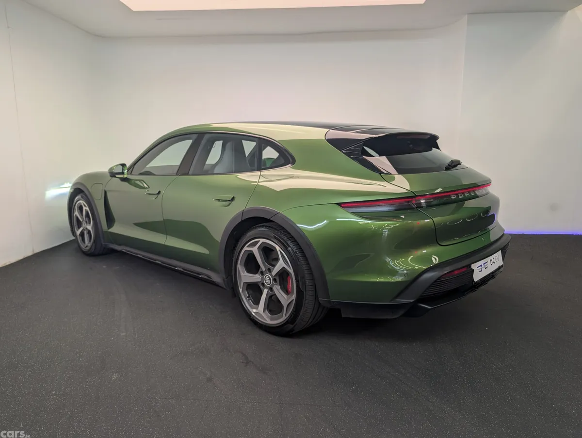 Porsche Taycan Estate, Electric, 2022, Green