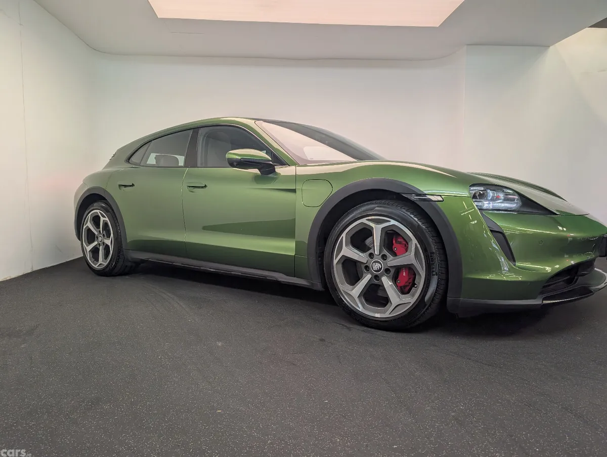 Porsche Taycan Estate, Electric, 2022, Green
