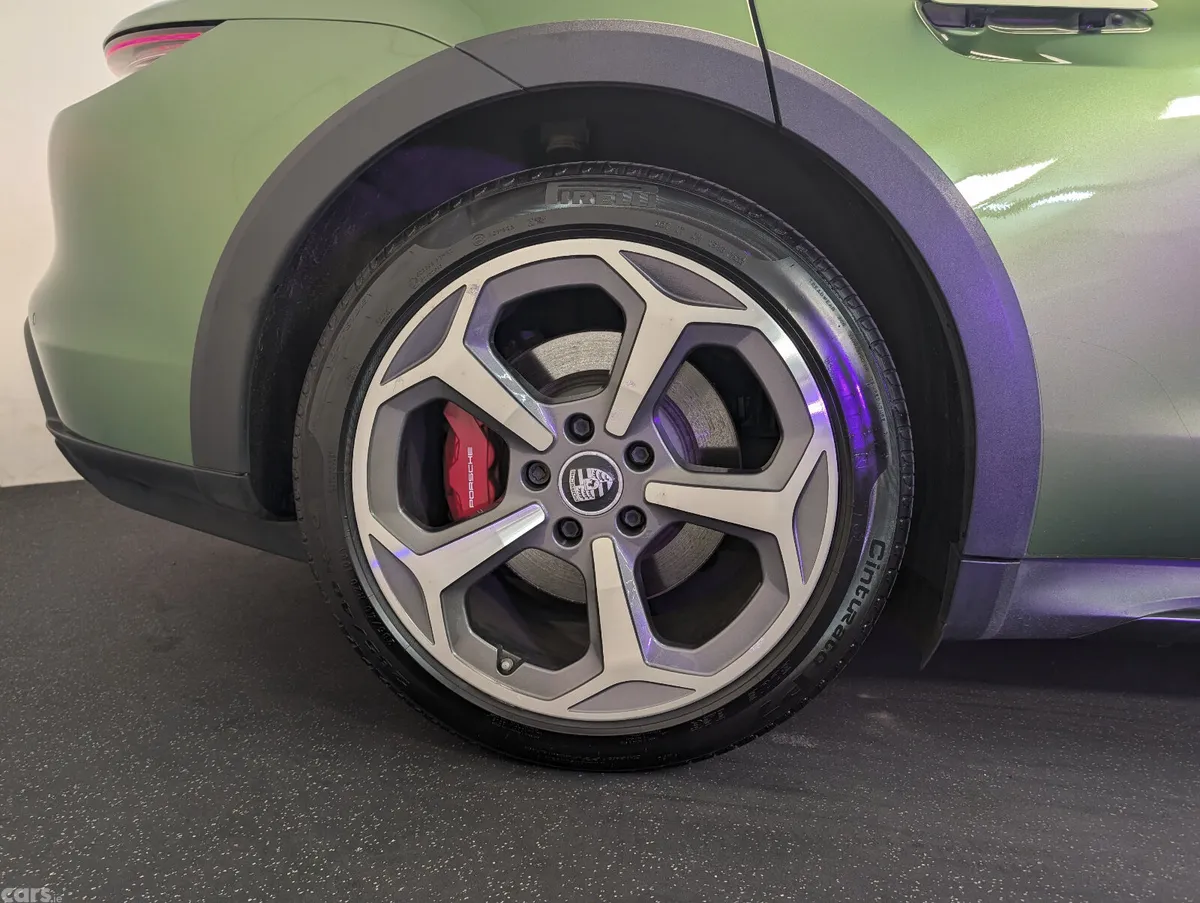 Porsche Taycan Estate, Electric, 2022, Green