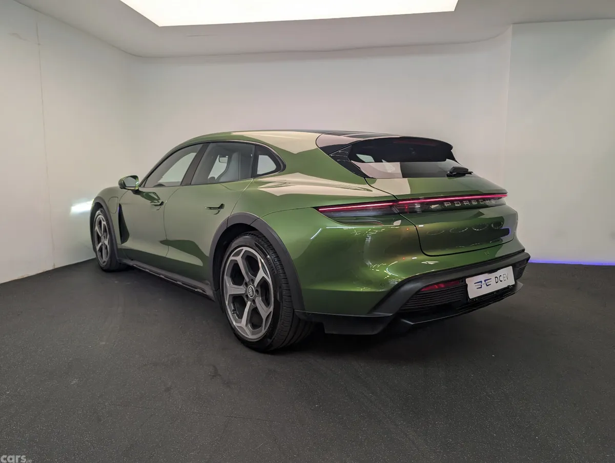 Porsche Taycan Estate, Electric, 2022, Green